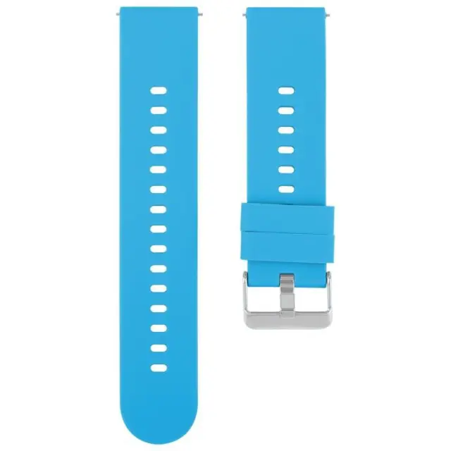 Solid Color Λουράκι για Smartwatch 20mm-Blue OEM
