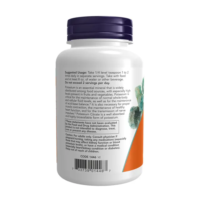Now Foods Potassium Citrate Powder 3