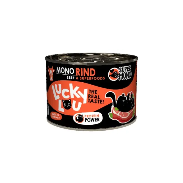 Lucky Lou SuperMono Βοδινό (με Cranberries & Catnip) 200gr
