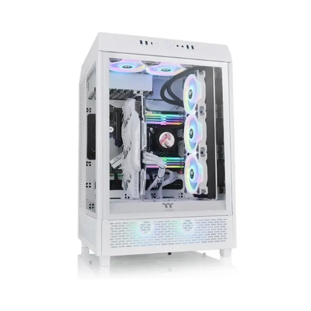 Thermaltake PC Case The Tower 500 Snow ATX Midi Tower White (CA-1X1-00M6WN-00)