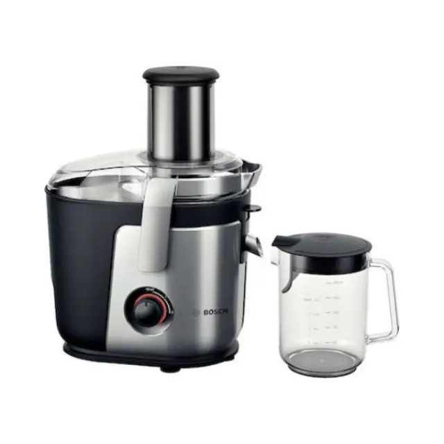 Αποχυμωτής Bosch VitaJuice 4 με ισχύ 1000W, 2 ταχύτητες και χωρητικότητα 1.5L - Silver/Black MES4000