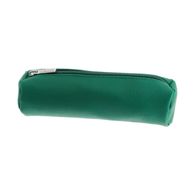 Herlitz Κασετίνα Βαρελάκι Δερματίνη Πράσινη (8200883)