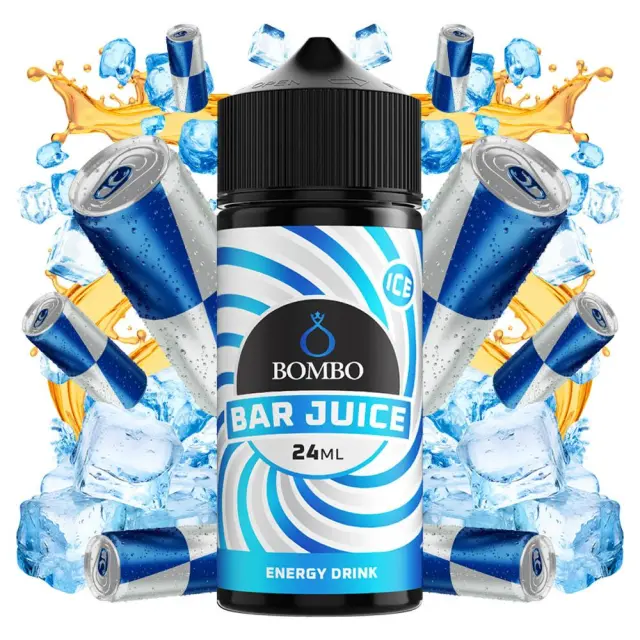 Bombo Bar Juice Flavor Shots Energy Drink 20ml to 120ml