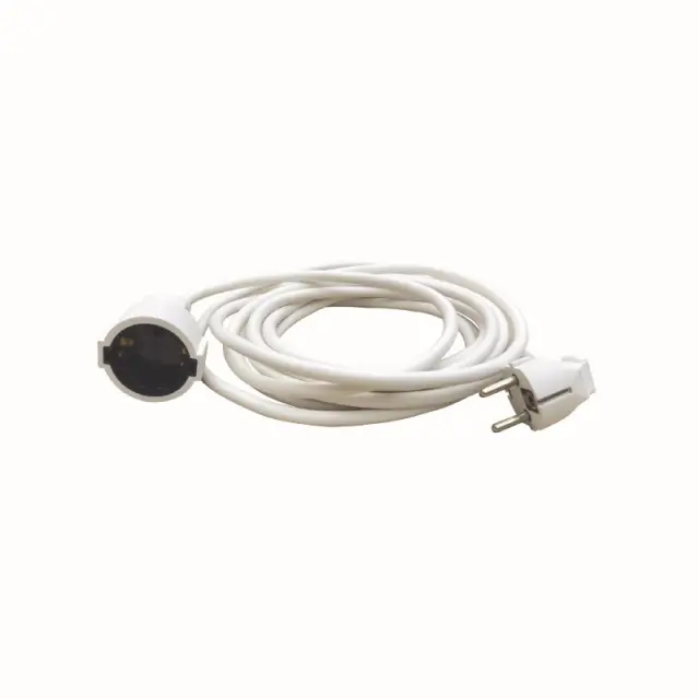 ΠΡΟΕΚΤΑΣΗ ΛΕΥΚΗ ΚΑΛΩΔΙΟΥ 16A H05VV-F 3X1.5MM2 IP20 2m / BEC203X152