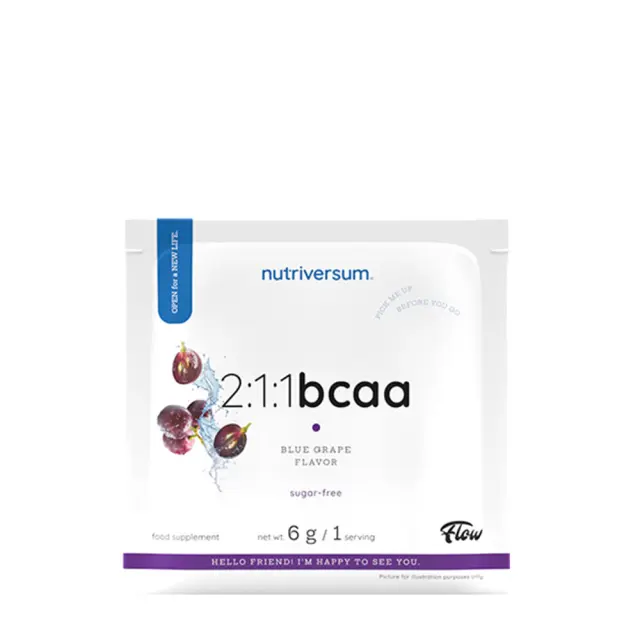 Nutriversum 2:1:1 BCAA Sugar Free Powder Blue Grape, 1 serving