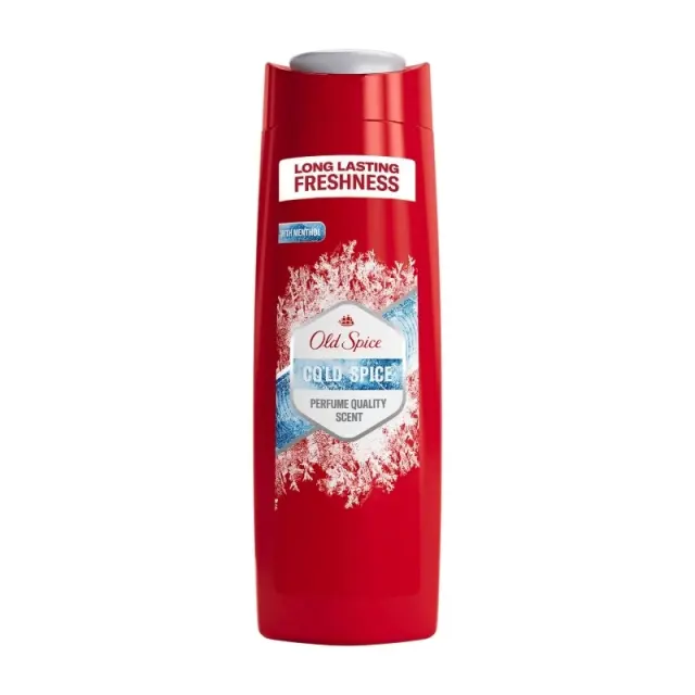 Old Spice Cold Spice Αφρόλουτρο & Σαμπουάν Για Άνδρες 400ml