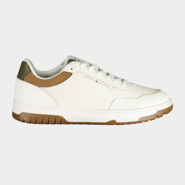 Tommy Hilfiger - Ανδρικά Sneakers Th Basket Core Lth FM0FM05629-0K4 Καφέ - 40
