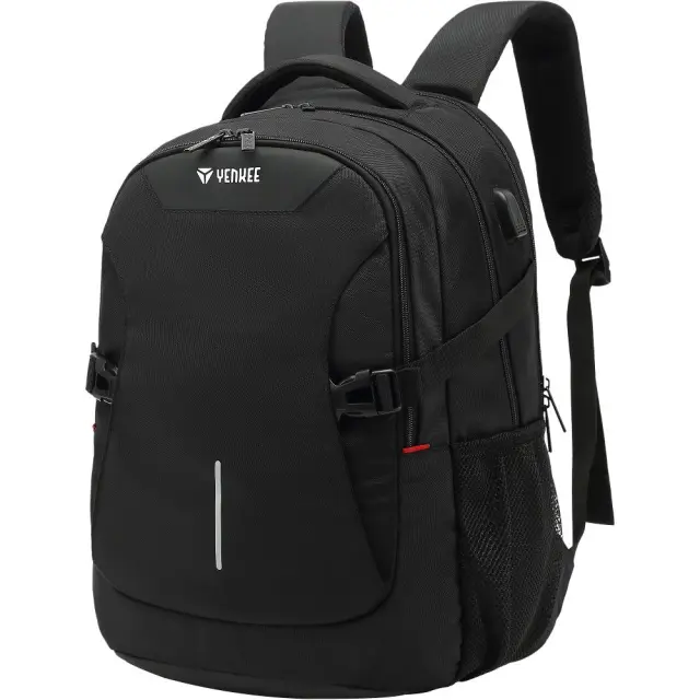 Τσάντα Yenkee YBB 1502 15.6" 20L με 3 Θήκες Αποθήκευσης και Θύρα για Powerbank (46x31x17 cm) Μαύρη