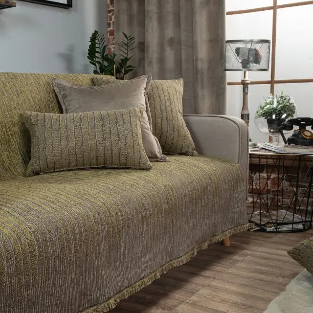 Μαξιλαροθήκη Orlando 15 TEORAN 65x65cm δαπέδου με γέμιση 3