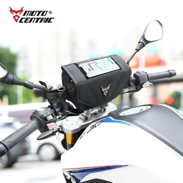 Motocentric Τσαντάκι Χιαστί σε Μαύρο Χρώμα MC-0131-D 2
