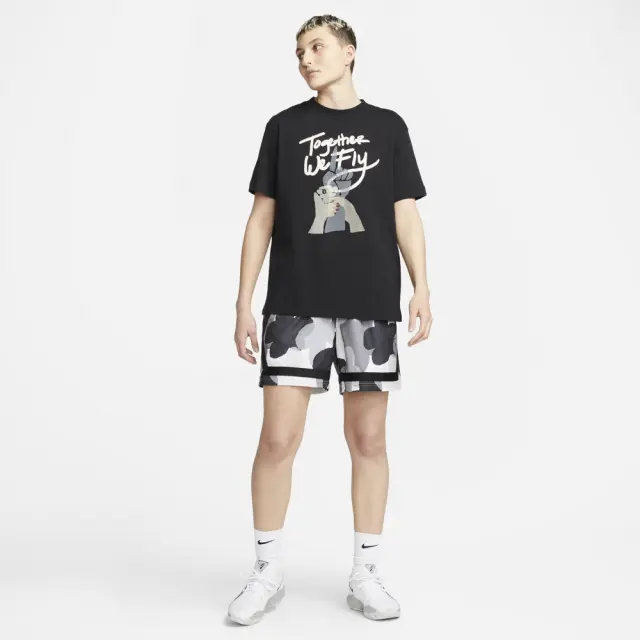 Nike T-shirt Μαύρο με Στάμπα DR2595-010 - S 2