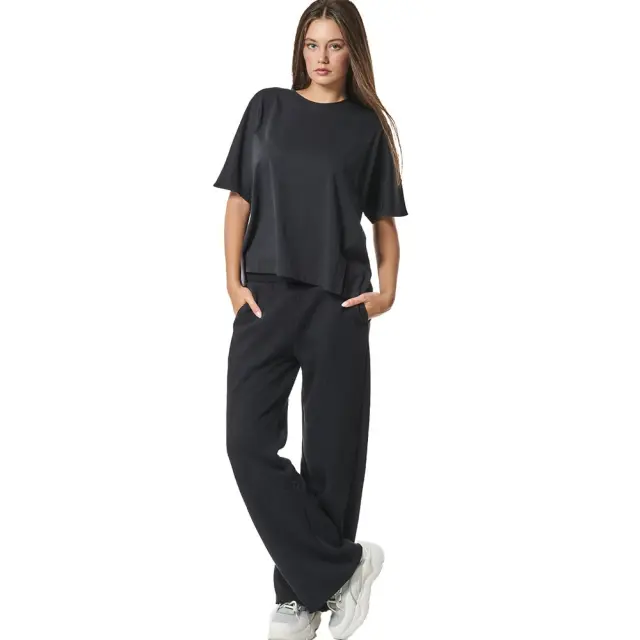 Body Action Women's Jersey T-Shirt (051432-01-Black) - Μαύρο 3