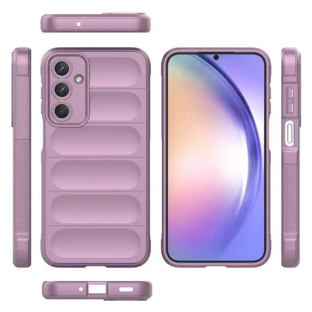 Rugged Anti-Scratch Θήκη για Samsung Galaxy M35 5G- Light Purple OEM 2