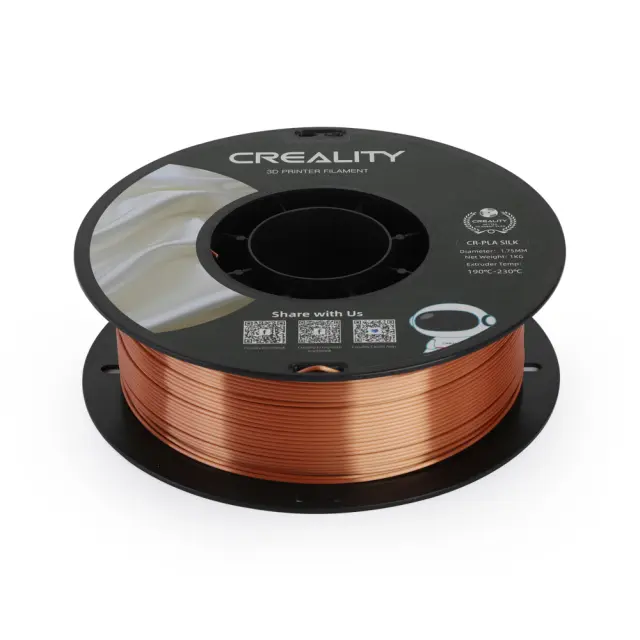 3D Printing Filament Creality CR-Silk PLA Red Copper (1Kg) 3
