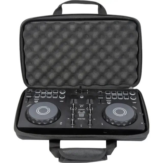 WALKASSE W-MCB-DDJFLX2 Shockproof Eva Case Alphatheta® DDJ-FLX2, Black (Shoulder bag).