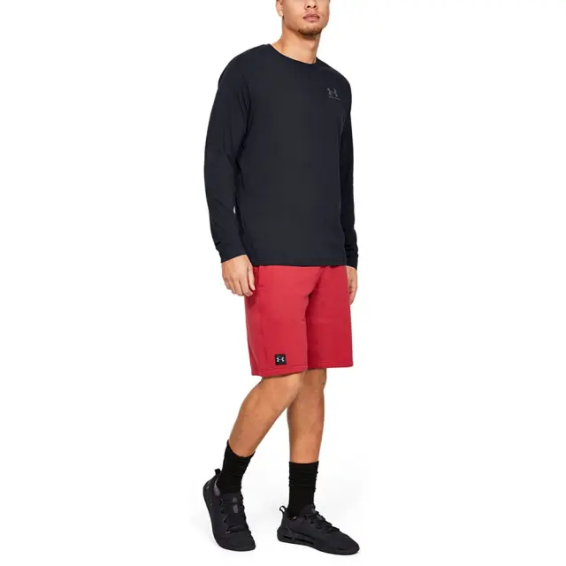 Under Armour Sportstyle Long Sleeve (1329585-001) - Μαύρο - L 3