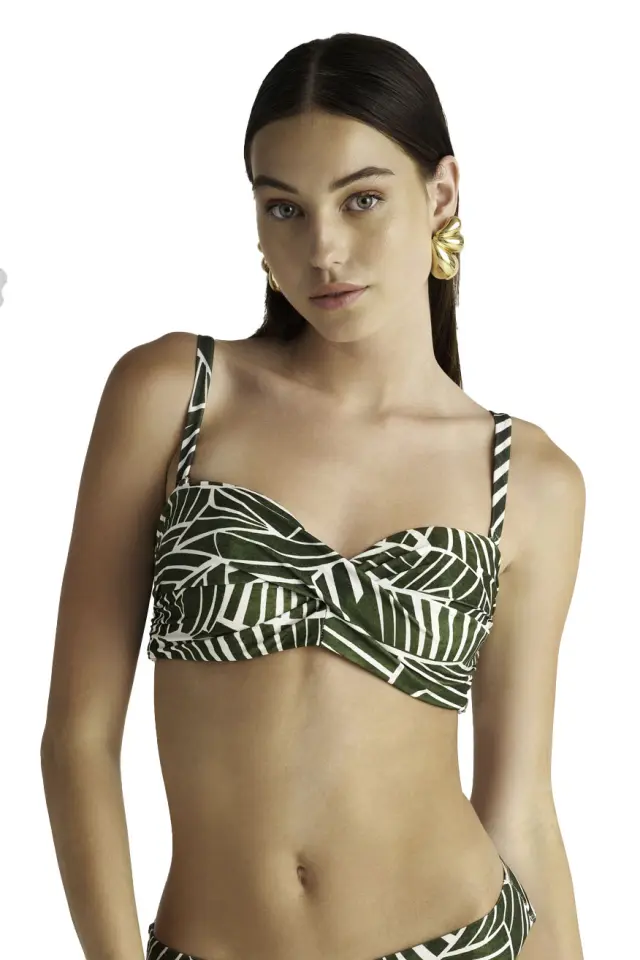 Blu4u μαγιό strapless βαρύ στήθος