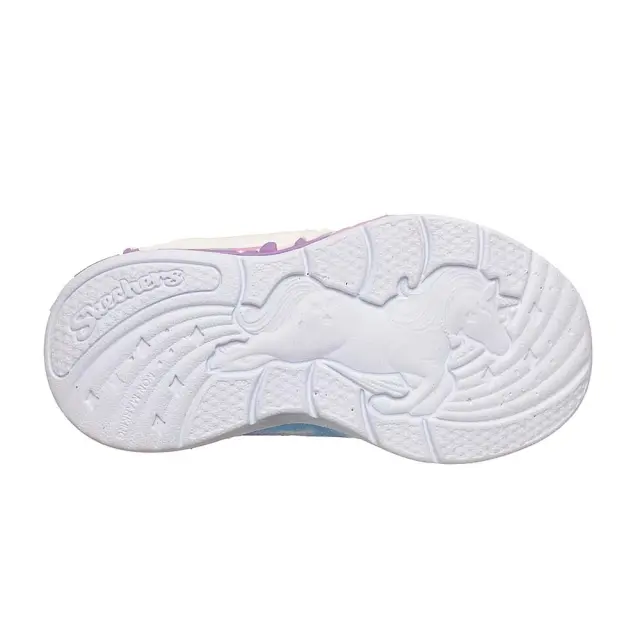 Skechers Infant's S-Lights Unicorn Chaser Μπλε - Ασημί 302298N-SMLT (Skechers) 3