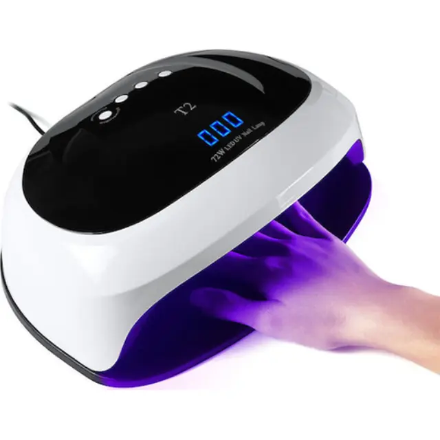 T2 Φουρνάκι Νυχιών UV / LED 72W Λευκό