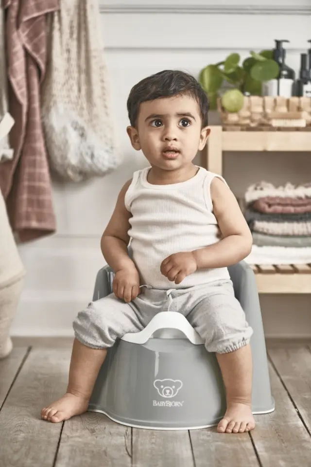 BabyBjorn Γιογιό Εκμάθησης - Grey/White 7317680552259 2