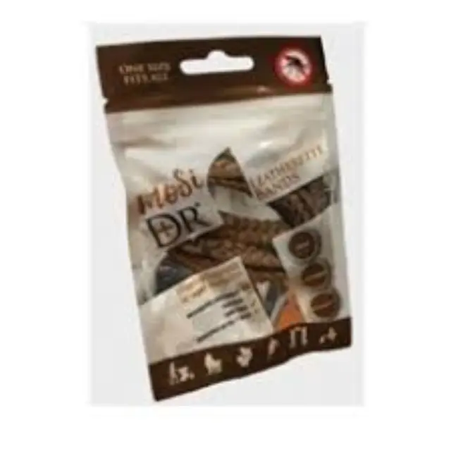 Inoplus Mosi DR Leather Bands Αντικουνουπικό Βραχιόλι 2 Τεμάχια