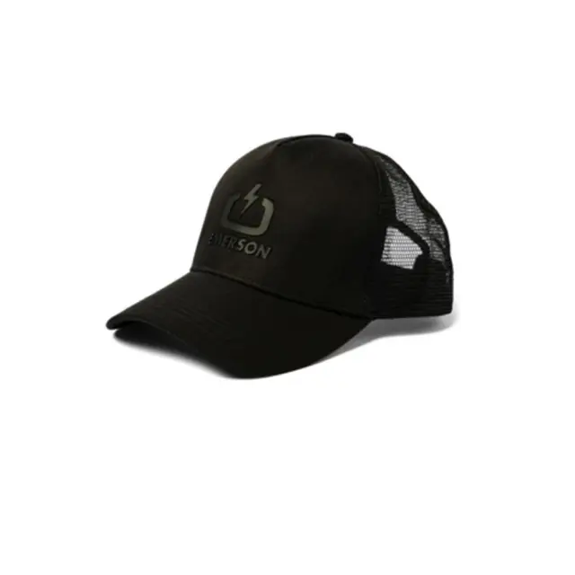 Emerson Unisex Trucker Hat (231.EU01.07-Black) - Μαύρο - One Size