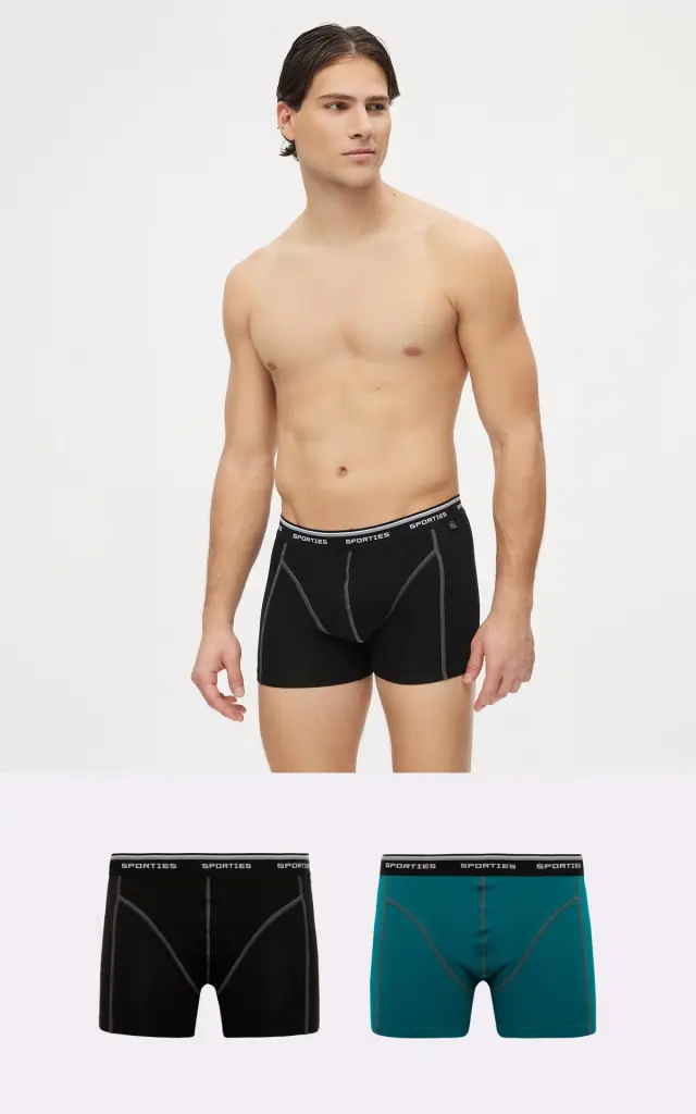 Sporties Fit Regular Boxer 2τμχ Minerva