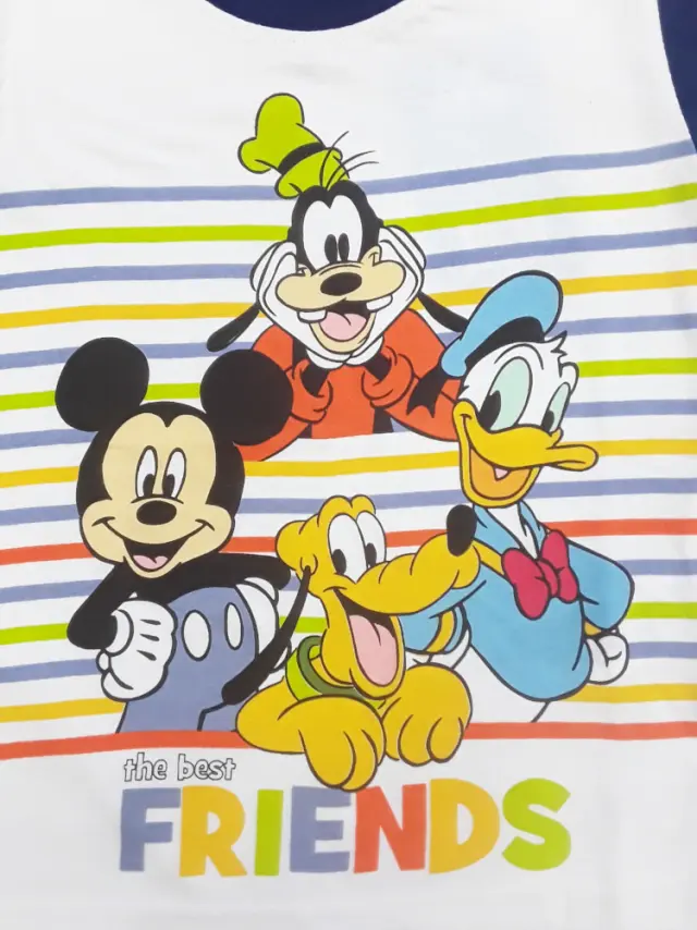 Πιτζάμα Καλοκαιρινή Disney Friends Light Blue 8010356 - 6-7 Y (122cm) 2