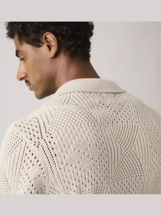 Sweater Camp Shirt Neutrals PUMICE STONE - L 3