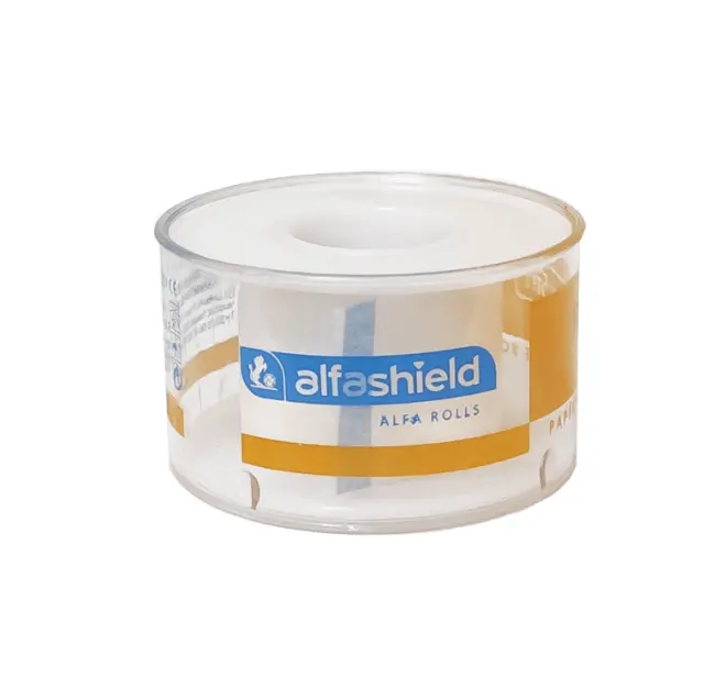 Alfashield Alfa Rolls Χάρτινη Επιδεσμική Ταινία 2.5cm x 5m