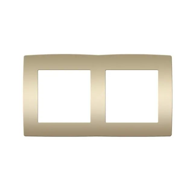 PRIME ΠΛΑΙΣΙΟ 2 ΘΕΣΕΩΝ MAT ΣΑΜΠΑΝΙΖΕ IP20 / 1000119104