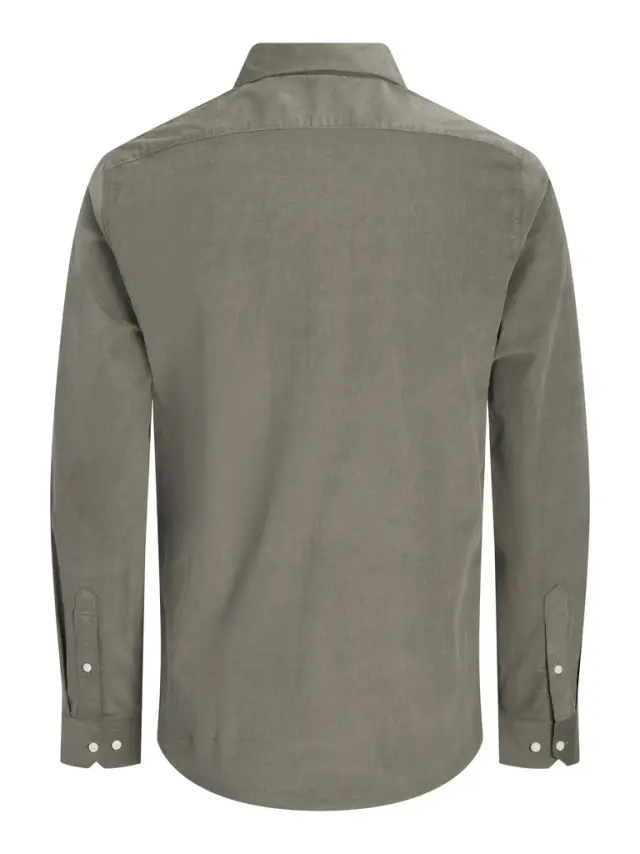 JPRBLAPARKER CORDUROY L/S SHIRT BF - Smokey Olive 2