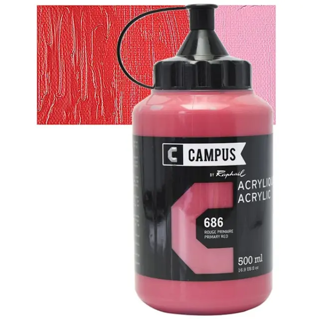 Ακρυλικό Raphael Campus - 686 Primary Red - 500ml