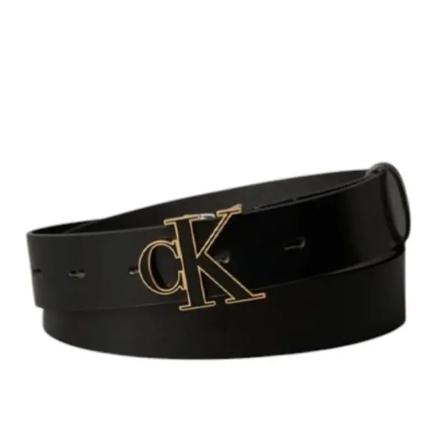 Γυναικεία Δερμάτινη Ζώνη Calvin Klein 3cm LV04F7073G-YIH Μαύρη Μαύρο - 100