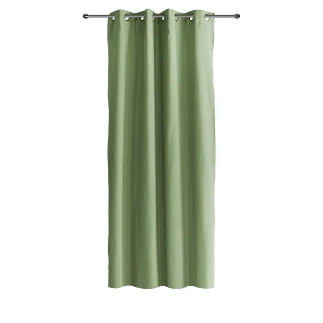 Κουρτίνα PANAMA Λαδί/Verde Silver 140x260cm