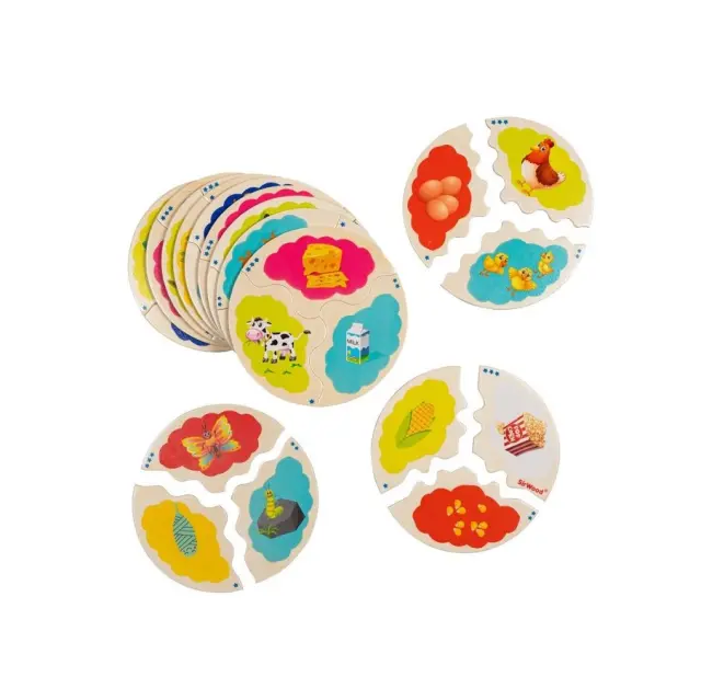 Globo Sirwood εκπαιδευτικό ξύλινο Παζλ 36pcs 2