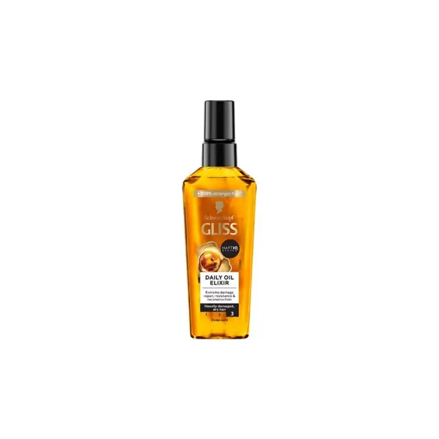Schwarzkopf Gliss Έλαιο Μαλλιών Gliss Daily Oil Elixir 75ml
