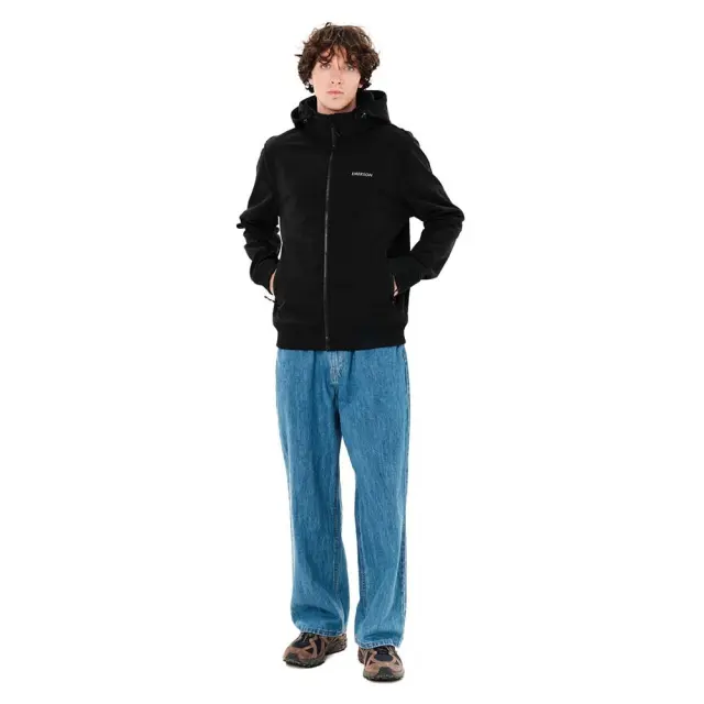 Emerson Men's Bonded Bomber Jacket (262.EM11.08-Black) - Μαύρο 3