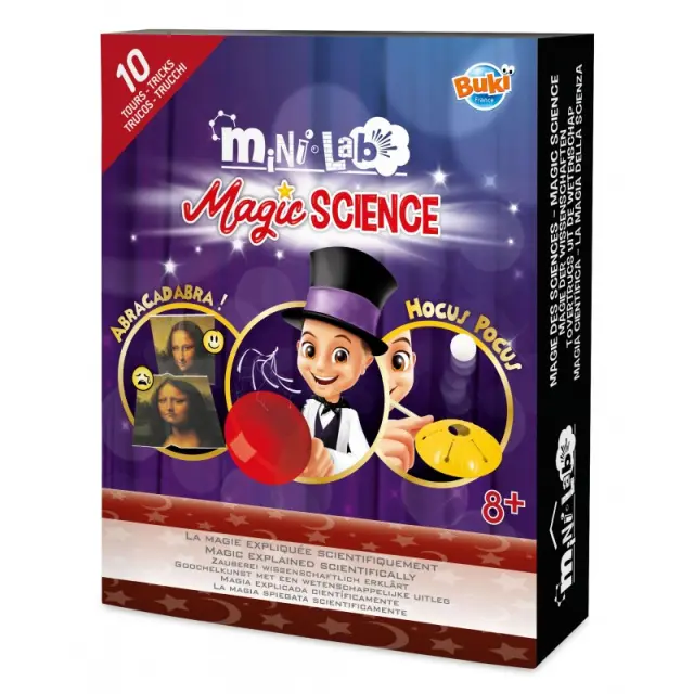 Buki France Εκπαιδευτικό Παιχνίδι Mini Lab Μαγικά Κόλπα & Επιστήμη 8+ ετών 3015