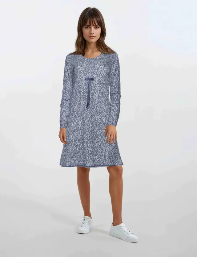 W519 - Type - NIGHTGOWN BLUE LEOPARD