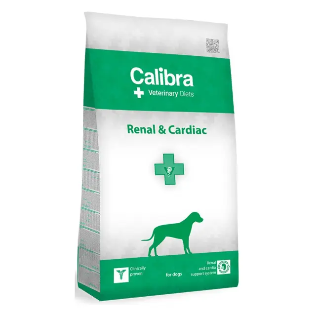 Calibra VD Dog Renal & Cardiac Ξηρά Τροφή Σκύλου με Αυγό & Ρύζι 12kg
