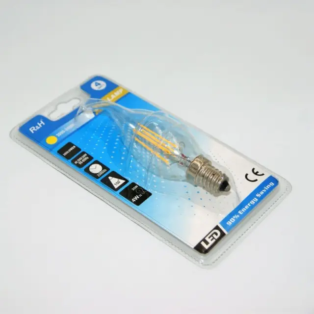 LED ΛΑΜΠΑ E14 4W 300Lm 3000-3500K LI-LA-6558 2