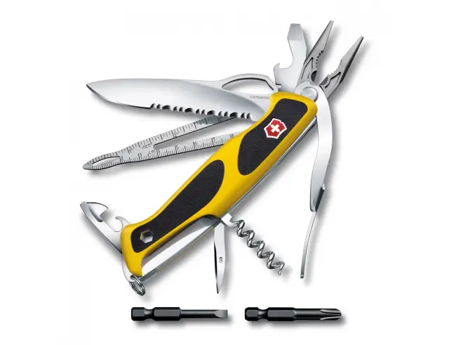 Ελβετικός Σουγιάς Victorinox Ranger Boatsman MW Grip με 22 λειτουργίες και μήκος 13cm - Yellow0.9798.MWC8 2