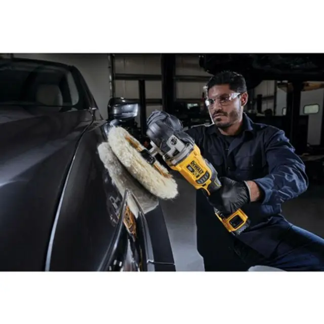 DeWalt DCM849P2 - Έκκεντρος Περιστροφικός Αλοιφαδόρος Μπαταρίας 18V σε Τσάντα Μεταφοράς με Φορτιστή + 2 Μπαταρίες 5.0Ah (2×5.0Ah) 2