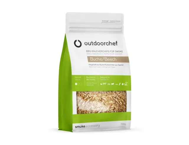 Τσιπς Ξύλου Καπνίσματος BBQ Outdoorchef - 750gr - Άρωμα Οξιάς14.523.18 2