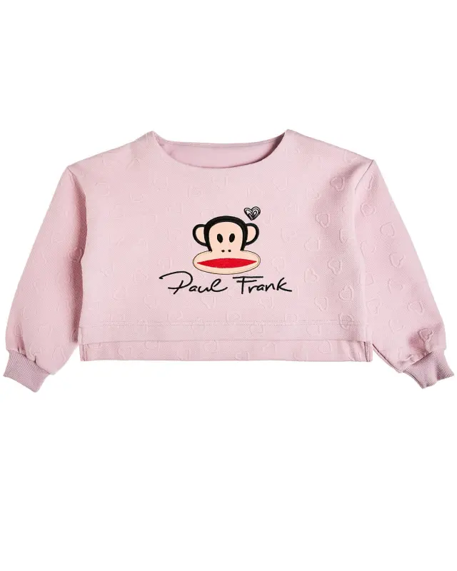 Σετ φούτερ Paul Frank με κέντημα 2