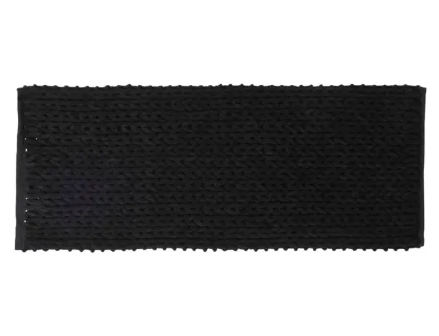 Πατάκι Μπάνιου Colorama 5five με διαστάσεις 120x50cm - Black kohl 174727J