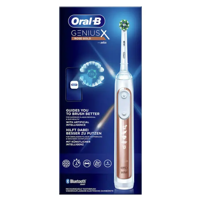 Oral-B | Genius X Rose Gold Ηλεκτρική Οδοντόβουρτσα