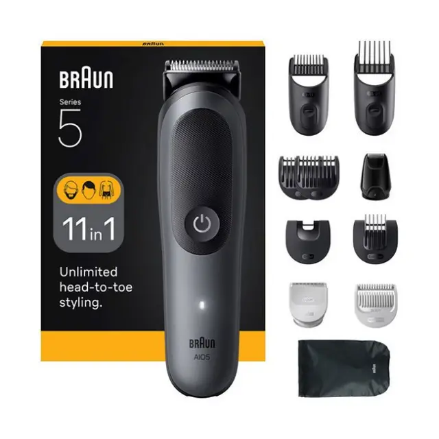 Braun Κουρευτική Μηχανή All-in-One Series 5 AIO5560 Black / Gray (AIO5560)