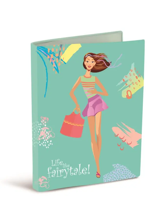 Nτοσιέ Σουπλ Α4 με 20 Διαφανείς Θήκες, Fairytale Shopping / 29022 (A & G)